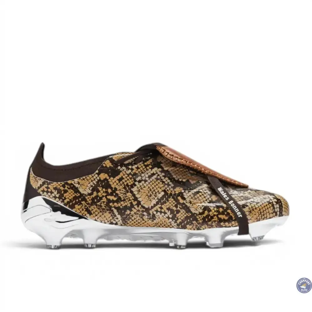 Adidas Predator 26 Elite Fold-over Tongue FG Wales Bonner - Marron/Argenté ÉDITION LIMITÉE - Image 3