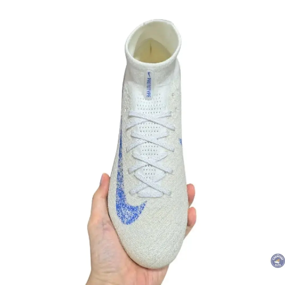 Air Zoom Mercurial Superfly 10 AG Blueprint - Blanc/Bleu - Image 4