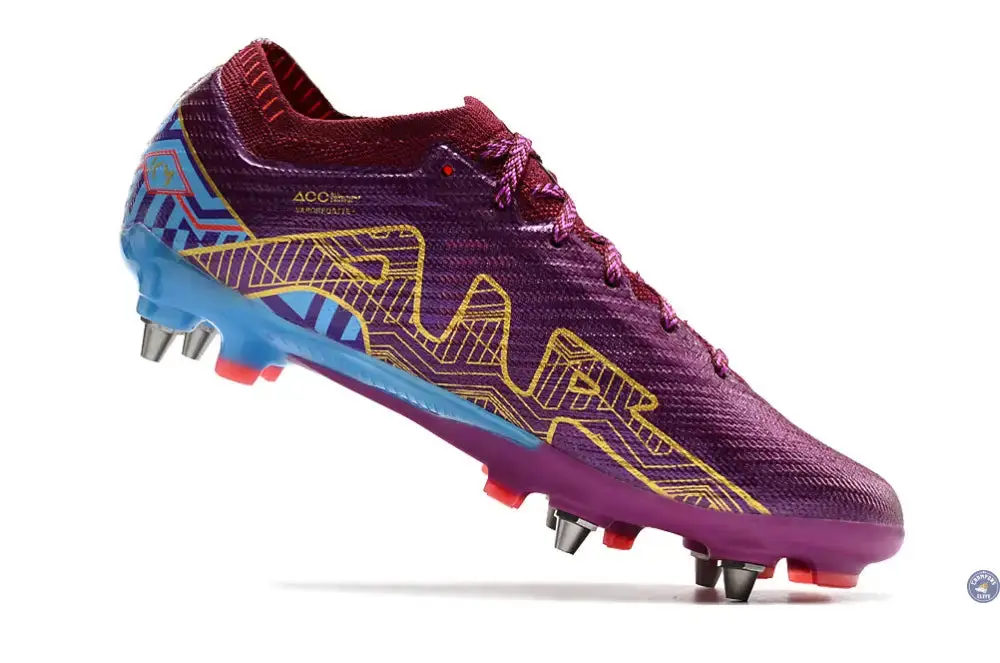 Air Zoom Mercurial Vapor 15 Anticlog SG Mbappé Personal Edition - Bordeaux/Doré - Image 3