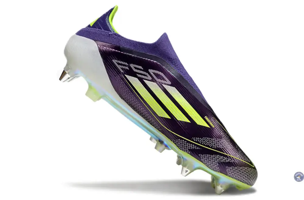 F50 Elite Laceless SG Fast Reborn - Violet/Blanc/Lucid Lemon ÉDITION LIMITÉE - Image 3
