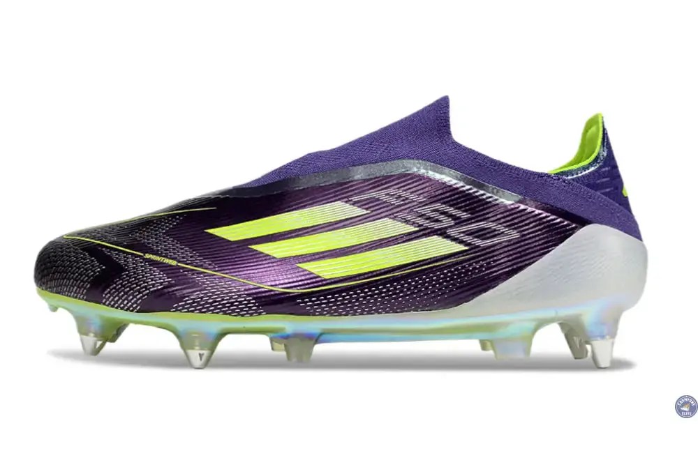 F50 Elite Laceless SG Fast Reborn - Violet/Blanc/Lucid Lemon ÉDITION LIMITÉE - Image 5