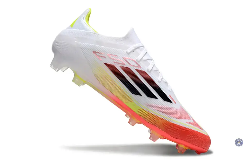 F50 Elite Lacets FG Pure Victory - Blanc/Noir/Jaune - Image 3