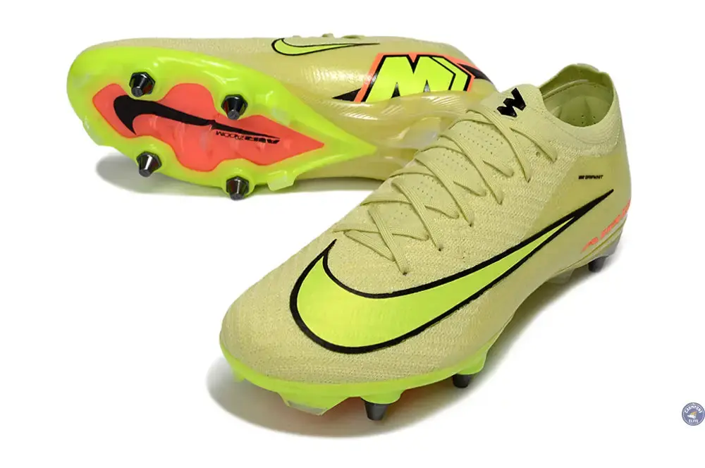 Air Zoom Mercurial Vapor 16 SG Max Voltage - Vert/Jaune Fluo/Orange - Image 2