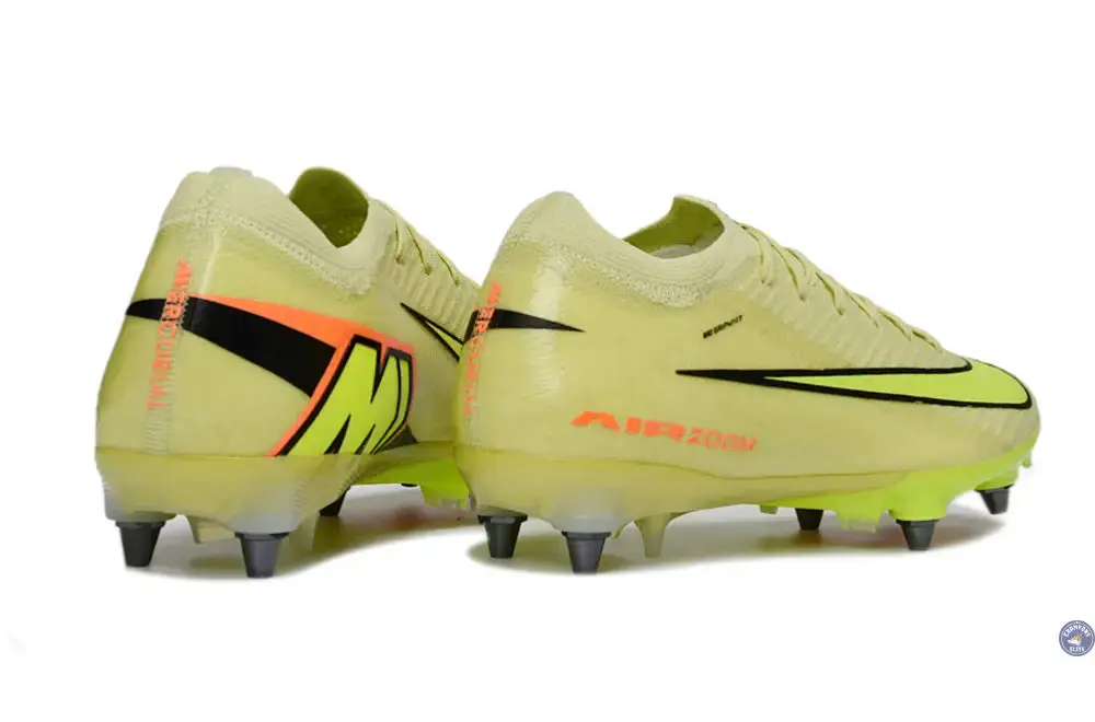 Air Zoom Mercurial Vapor 16 SG Max Voltage - Vert/Jaune Fluo/Orange - Image 6