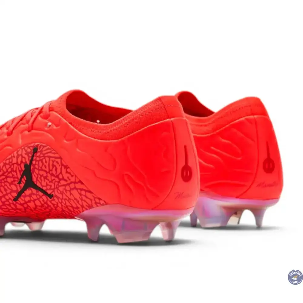 Nike Tiempo Maestro Elite FG Jordan x Infra-Red - Rouge/Noir ÉDITION LIMITÉE - Image 6