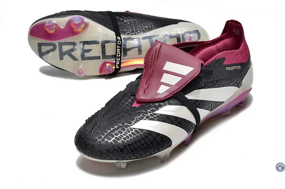 Predator 30 Elite Foldover Tongue FG '30th Anniversary' - Noir/Bordeaux/Blanc - Image 2