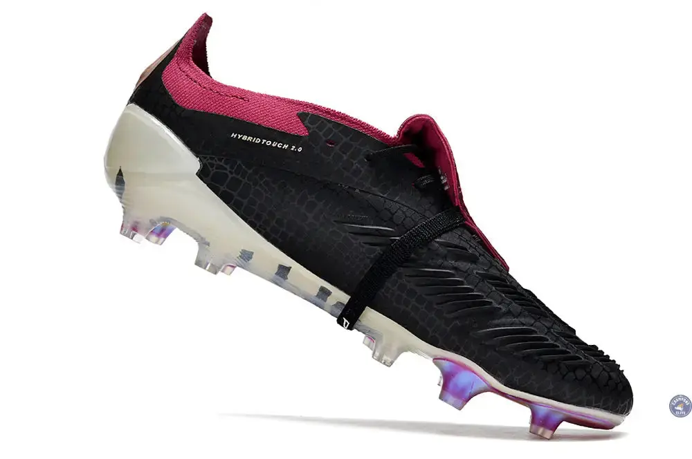 Predator 30 Elite Foldover Tongue FG '30th Anniversary' - Noir/Bordeaux/Blanc - Image 6