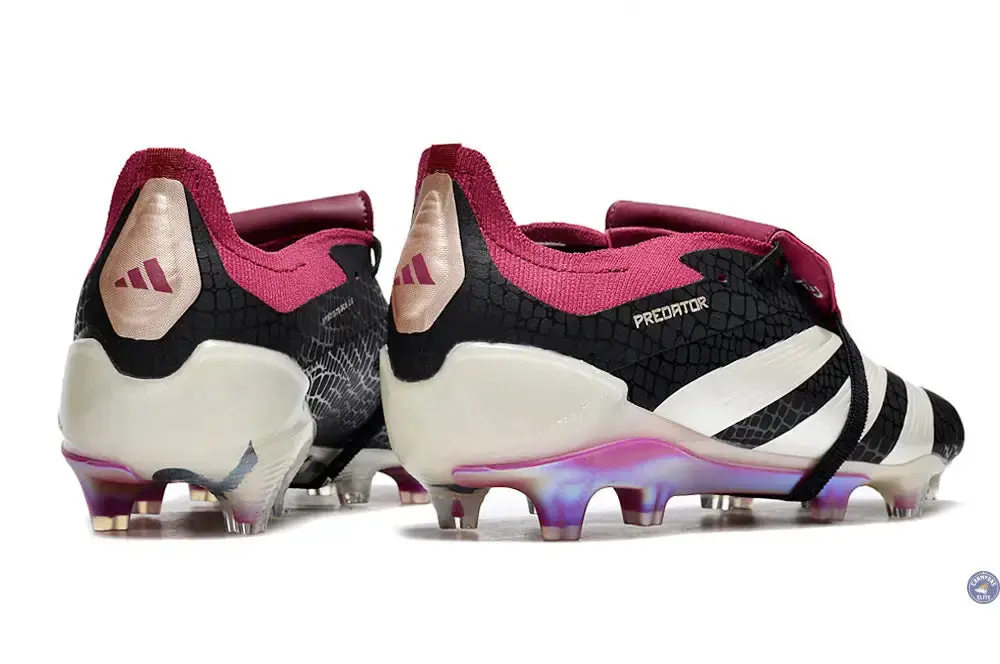 Predator 30 Elite Foldover Tongue FG '30th Anniversary' - Noir/Bordeaux/Blanc - Image 7