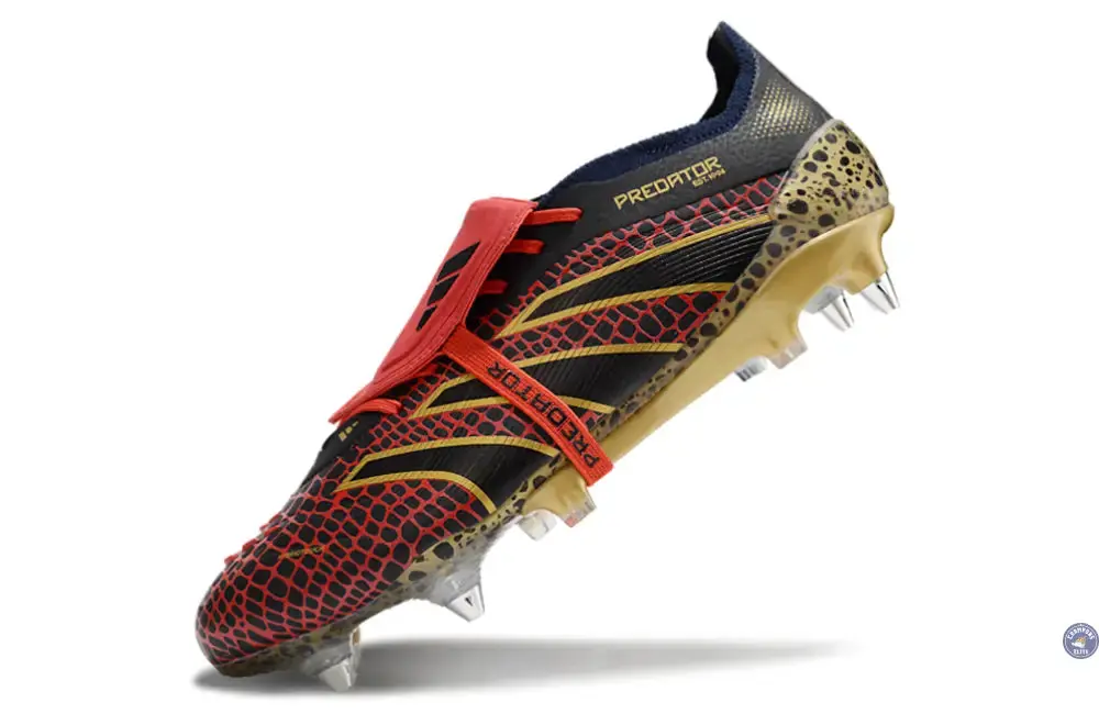 Predator Elite Fold-over Tongue SG Year of the Snake - Lucid Red/Doré/Noir ÉDITION LIMITÉE - Image 4