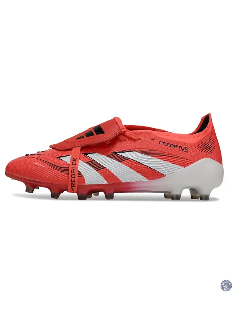 Predator Pro Fold-over Tongue AG Pure Victory - Lucid Red/Blanc/Noir - Image 5