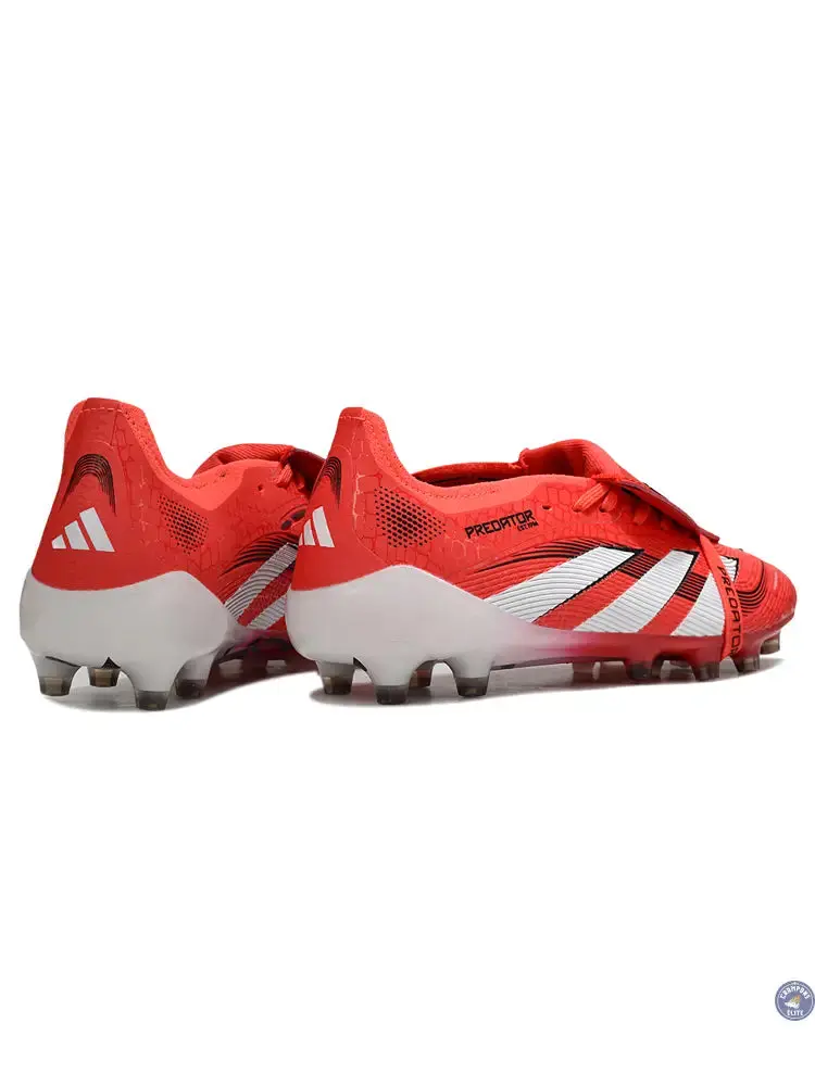 Predator Pro Fold-over Tongue AG Pure Victory - Lucid Red/Blanc/Noir - Image 6