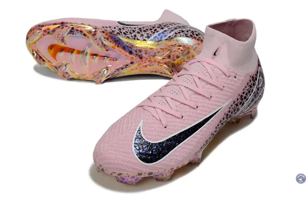 Superfly 10 Nike By You FG - Rose Motif Noir - Image 2