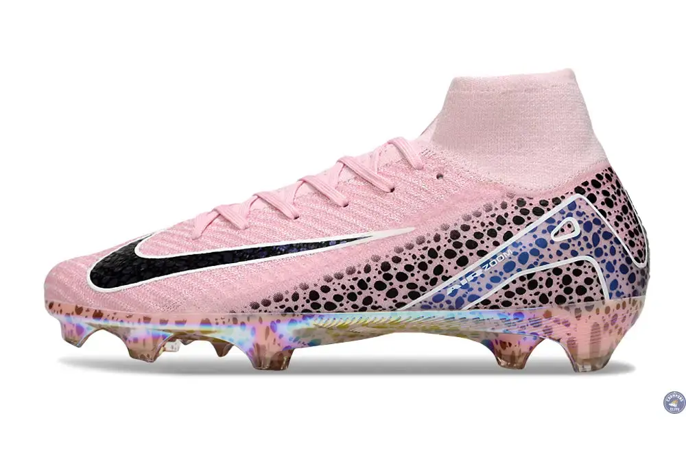Superfly 10 Nike By You FG - Rose Motif Noir - Image 5