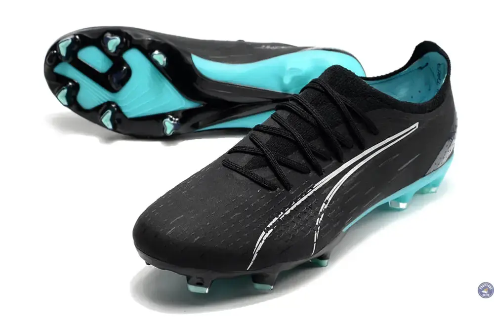 Ultra Ultimate Match FG Eclipse - Noir/Blanc/Turquoise - Image 2