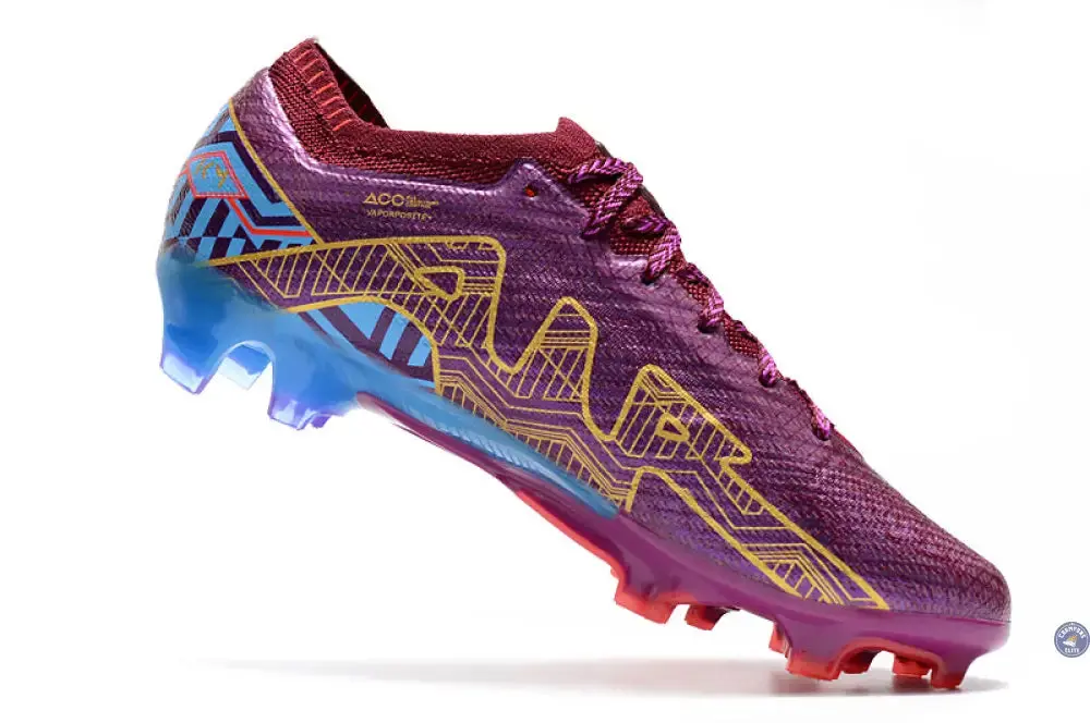 Vapor 15 Elite FG Mbappé Personal Edition - Bordeaux/Doré - Image 7