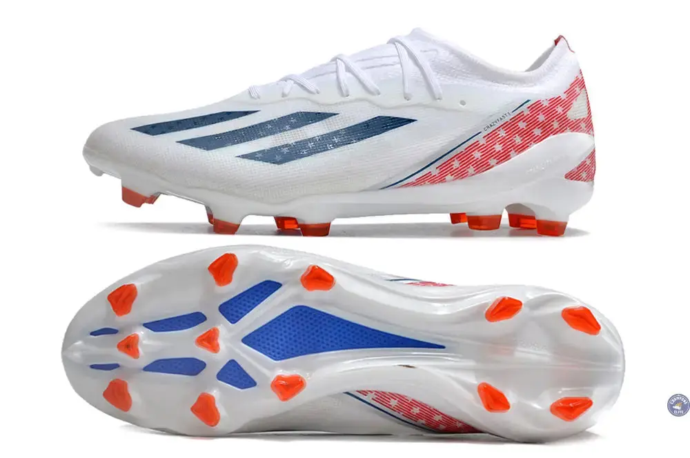 X Crazyfast Elite FG - Etoile - Bleu/Blanc/Rouge - Image 2