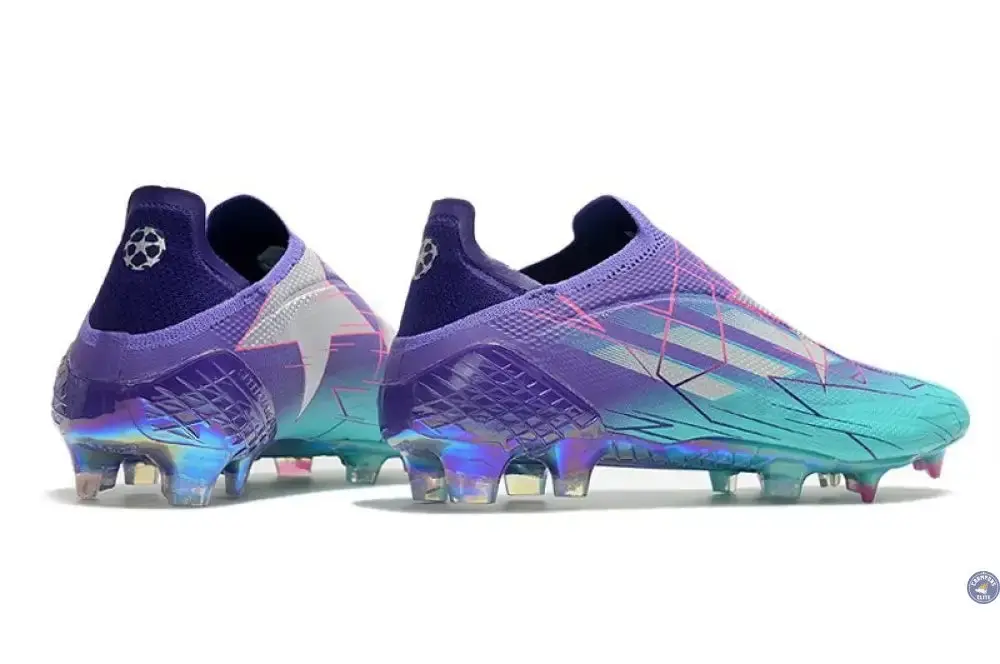 X Speedflow + FG Champions Code - Violet/Argenté/Turquoise - Image 5
